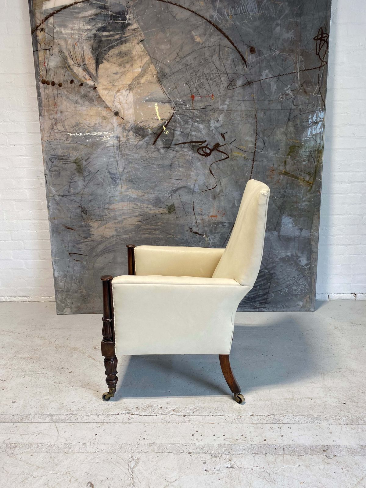 photo for sale A Fine And Well Proportioned William IV Gentleman’s Library Chair
