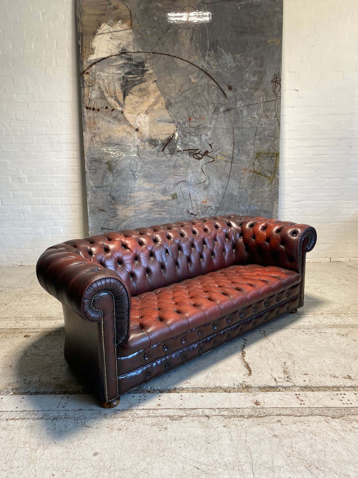 photo for sale A Great Vintage Midc Chesterfield