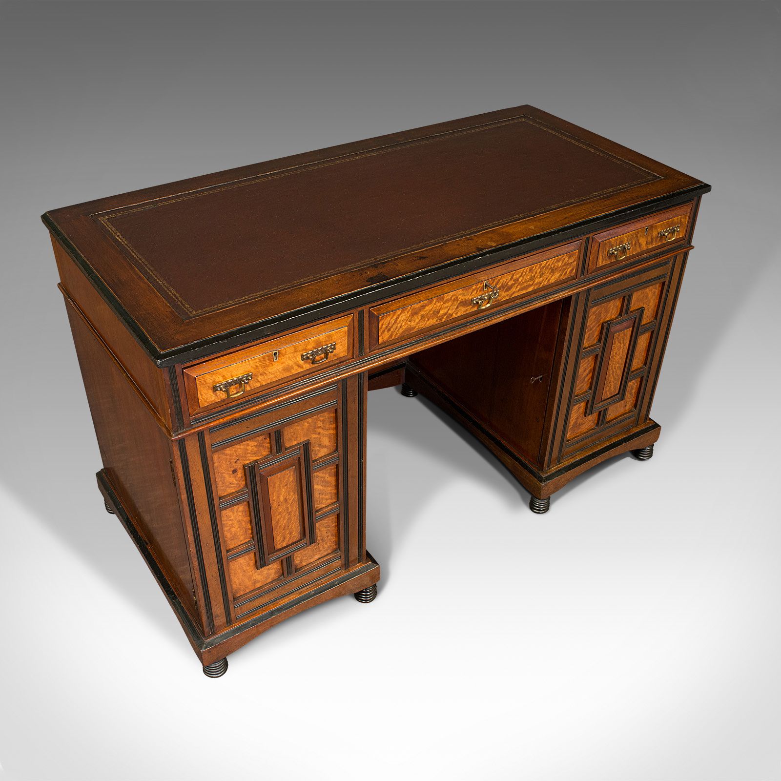 Antique Ladies Morning Room Desk, English, Writing, Aesthetic Period, 1880 photo 3950.0