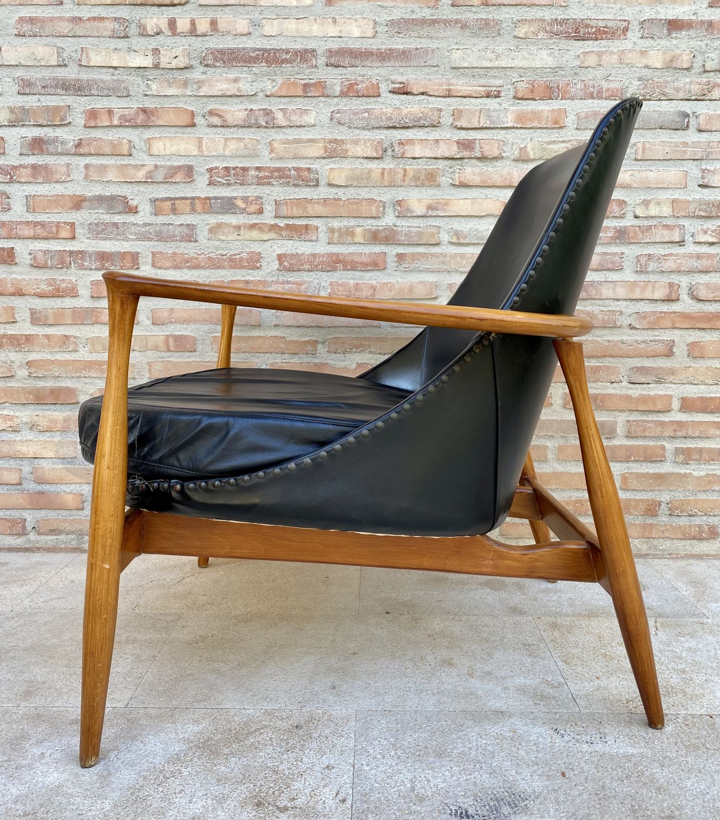 Ib Kofod Larsen Elizabeth Lounge Chair Style, Set Of Two photo vintage