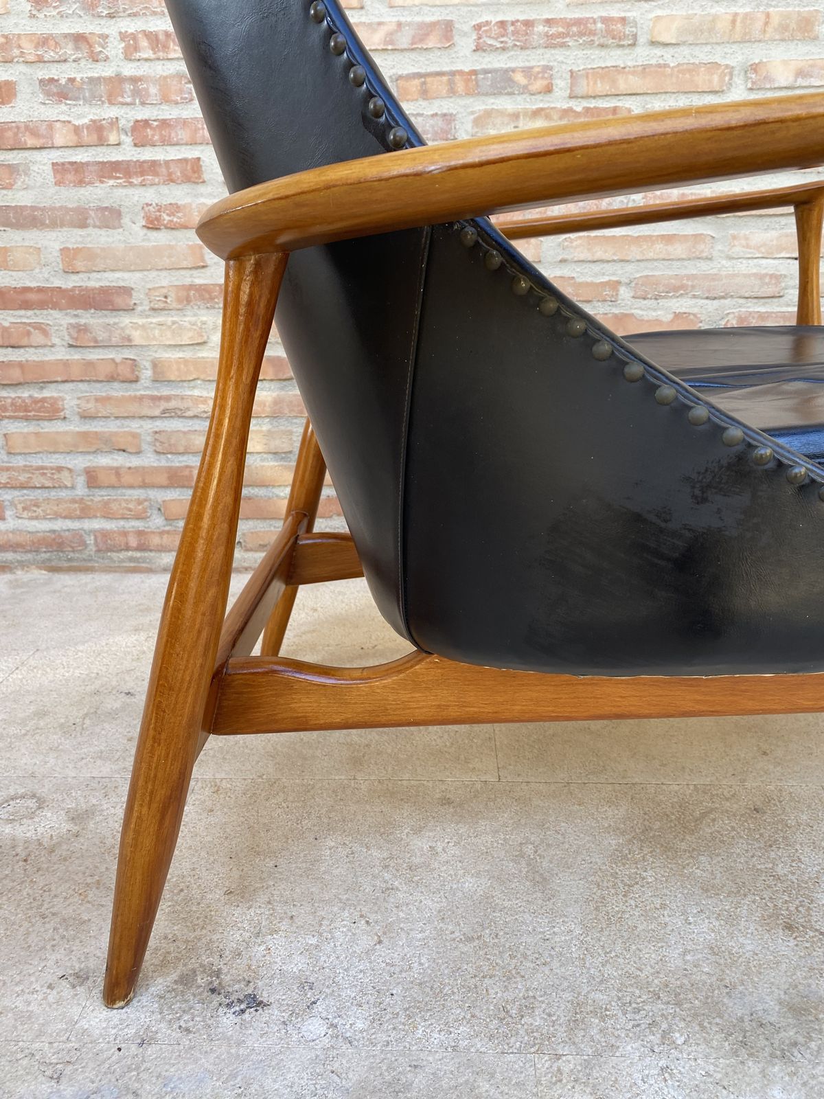 photo for sale Ib Kofod Larsen Elizabeth Lounge Chair Stijl, Set Van Twee