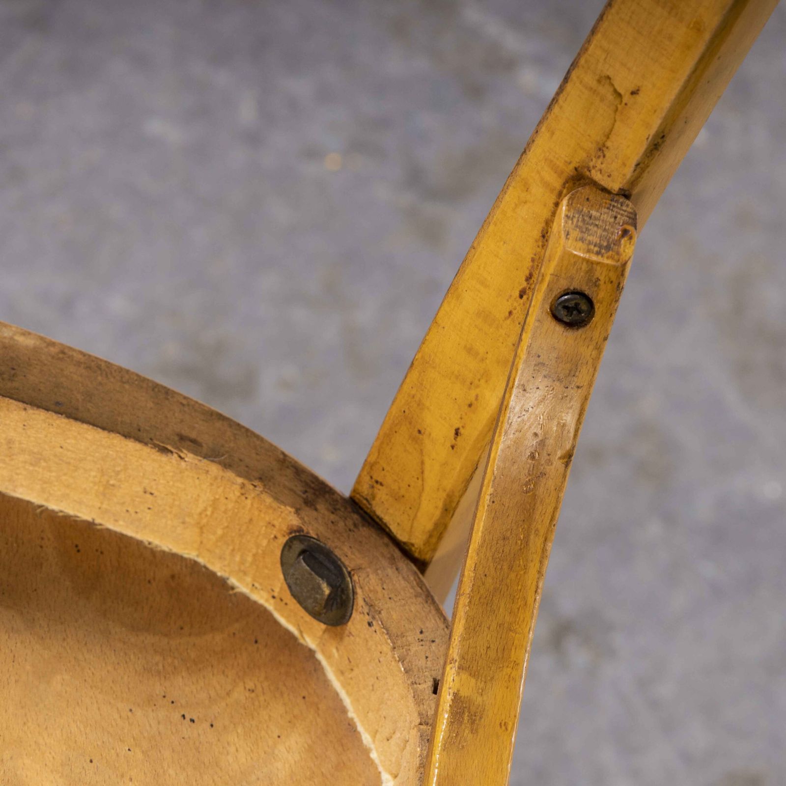 1950’s Baumann Bentwood Saddle Back Dining Chair – Honey – Set Of Four photo buy