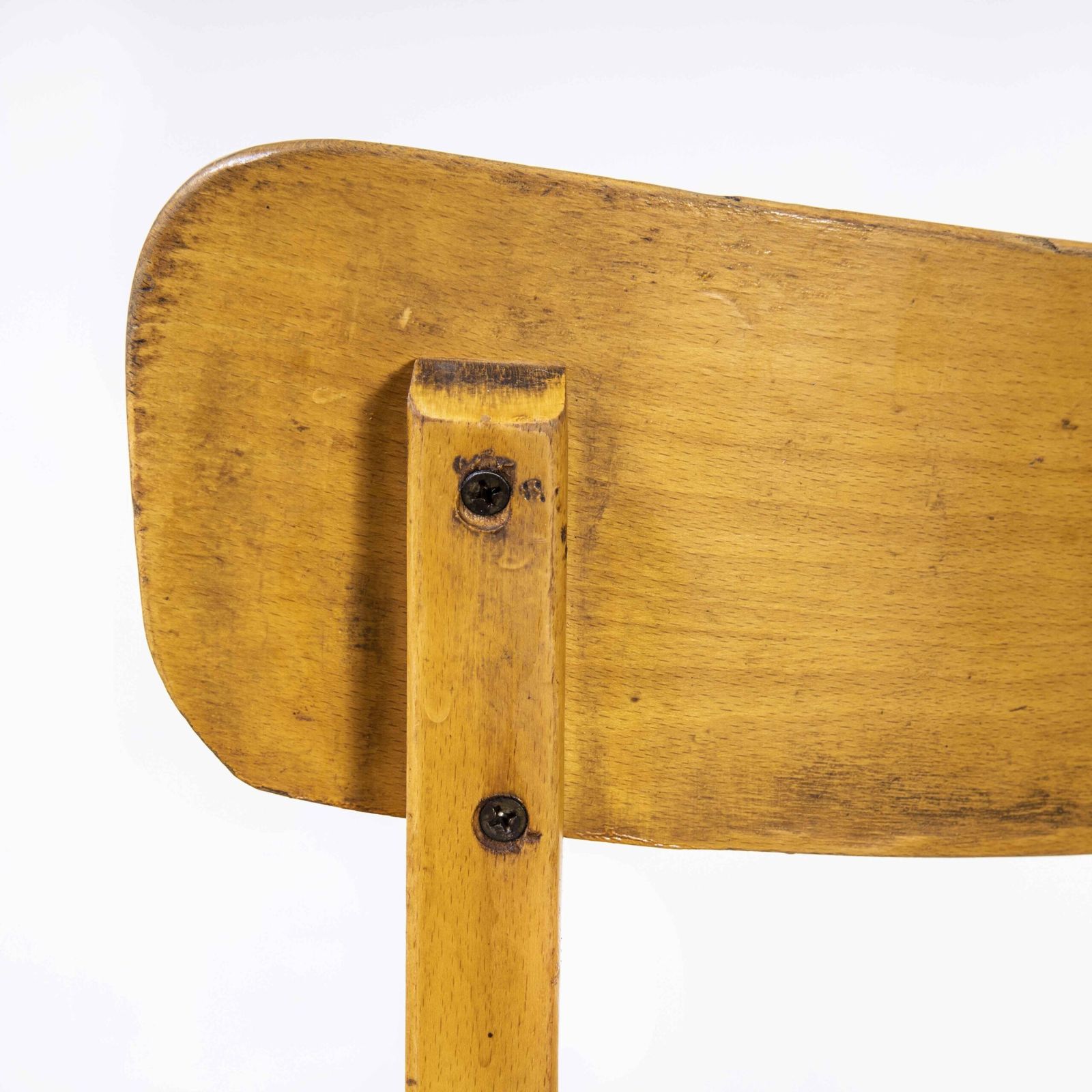 photo furniture 1950’s Baumann Bentwood Saddle Back Dining Chair – Honey – Set Of Four