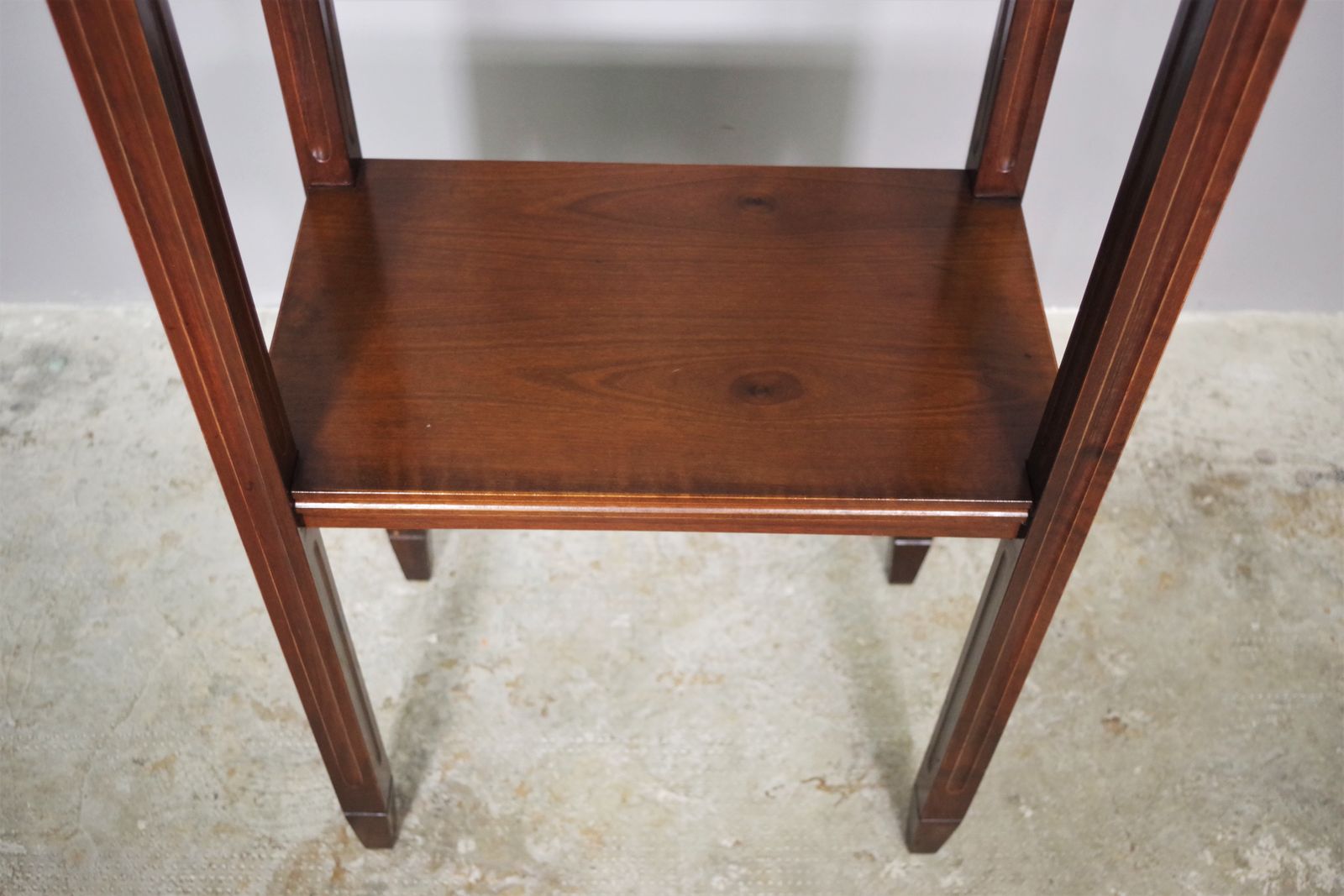 70s Wooden Column Cabinet, 1970s photo vintage