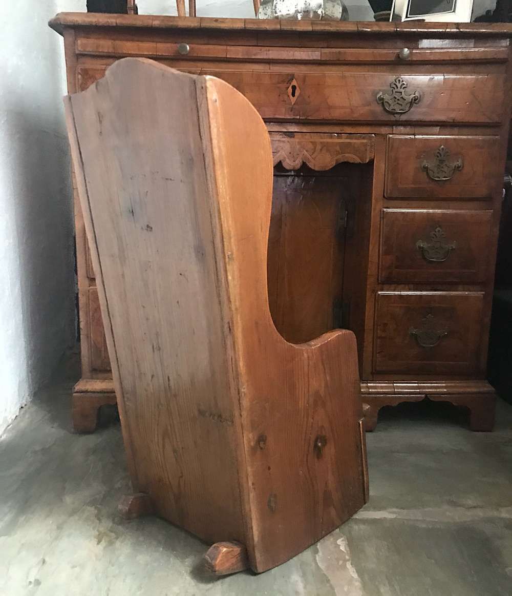 Child’s Pine Rocking Chair, 1800s photo Furniture