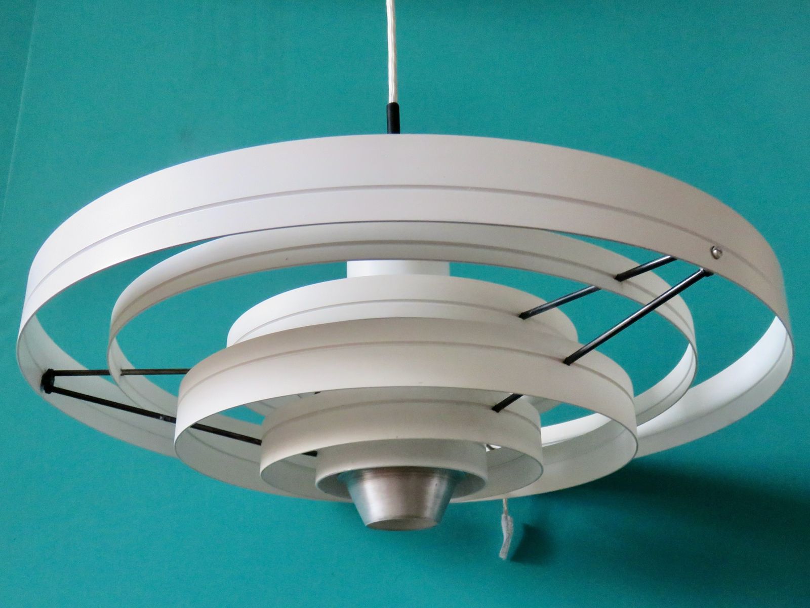 "Fibonacci" Pendant Lamp By Fog & Morup, Denmark 1963 photo Lighting