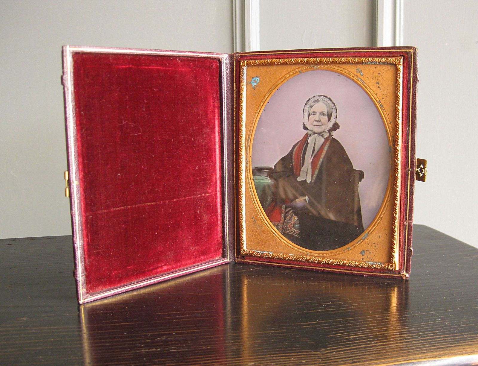 Cased Ambrotype Of A Victorian Lady photo for sale