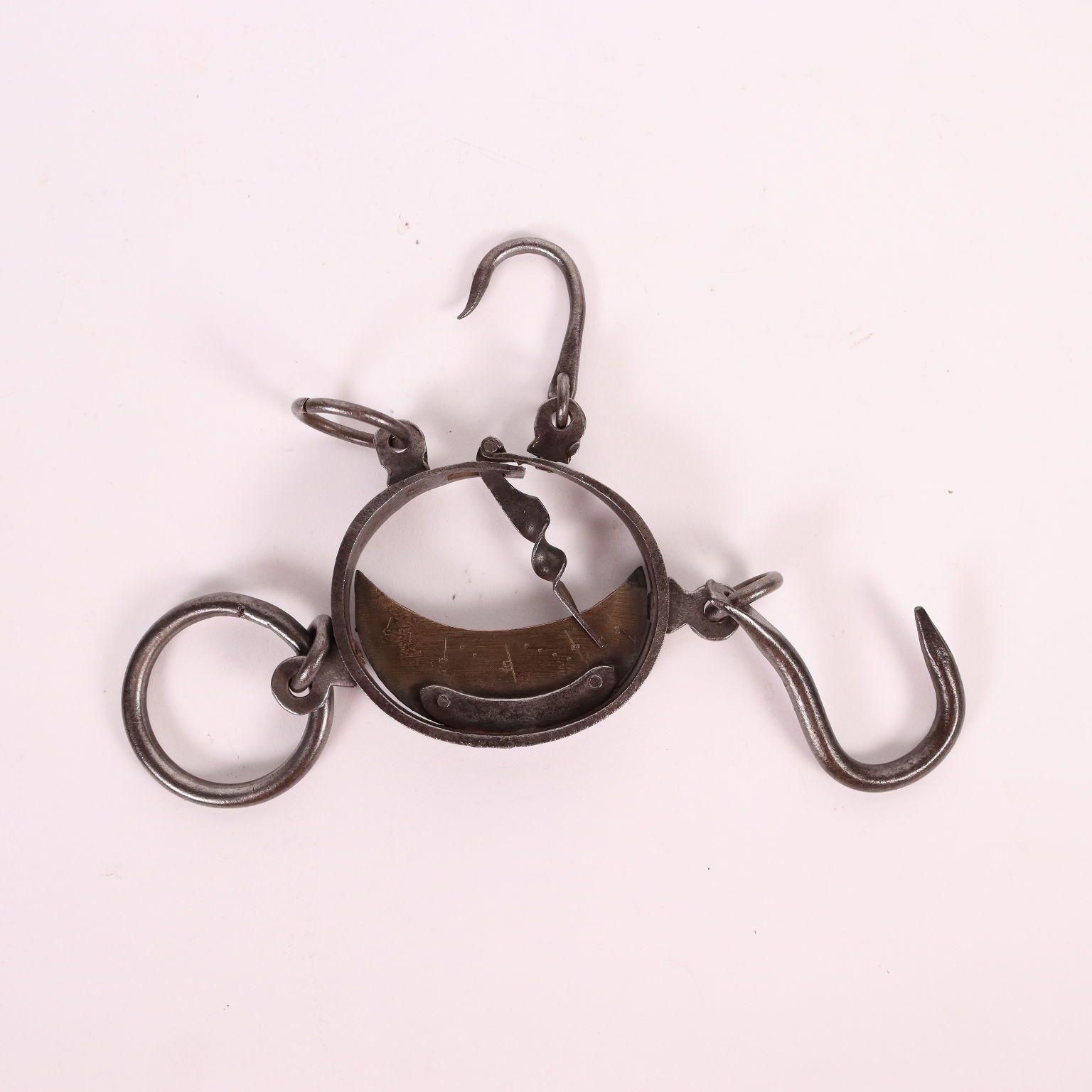 Scale With Weights Brass Iron Nuremberg Germany 17th 19th Century photo Home Decor