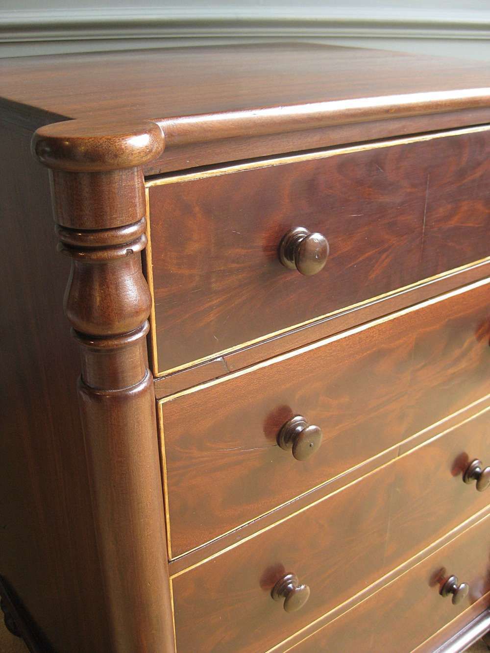 Petite Mahogany Chest Of Drawers photo buy