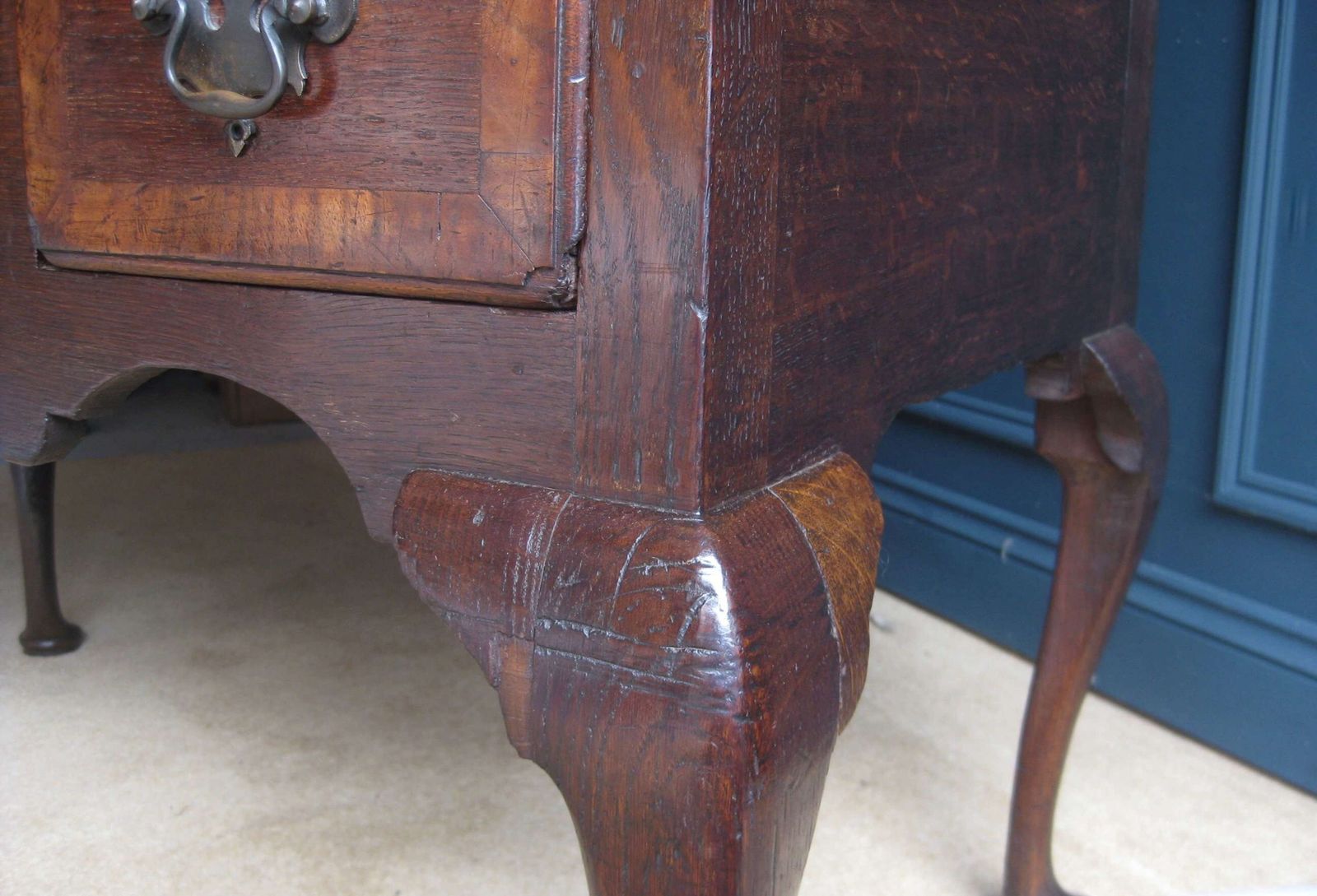 Georgian Oak Chest On Stand, 1800s photo Furniture