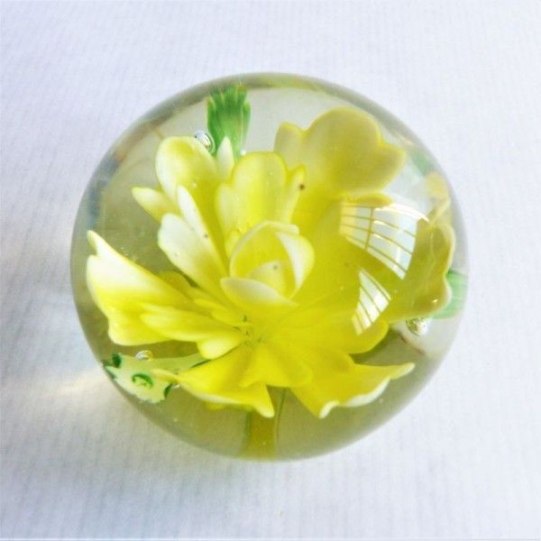 Glass Paperweight From Malta. 1970 – 1975