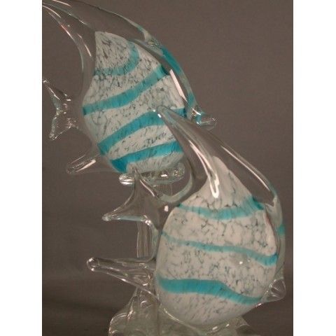 photo for sale Murano Centerpiece Angelfish. Archimede Seguso. Italy. 1960   19