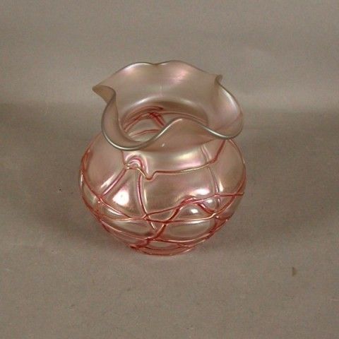 photo vinterior Art Nouveau. Glass Vase. Palme Koenig. 1900   1920