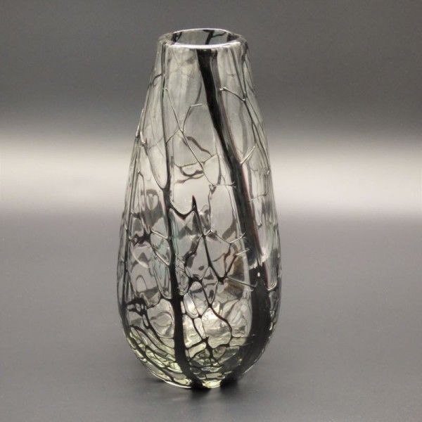 Big Handmade Glass Vase From Murano. Italy 1960   1970