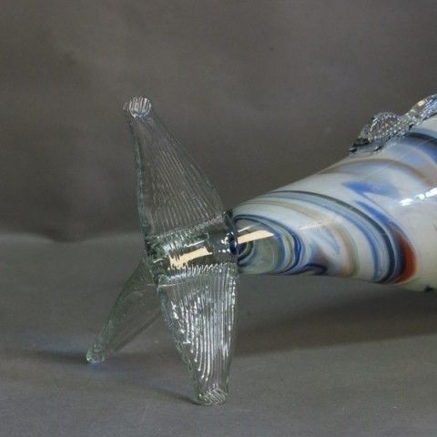 Big Glass Fish. Murano. Italy 1950   1955 photo Art