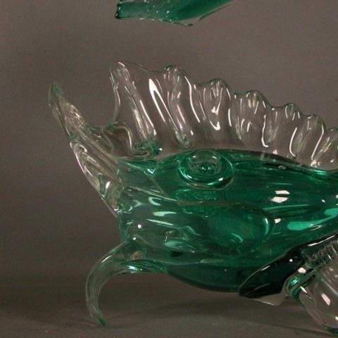 Big Glass Fish. Murano. Italy. 1960   1965 photo vinterior