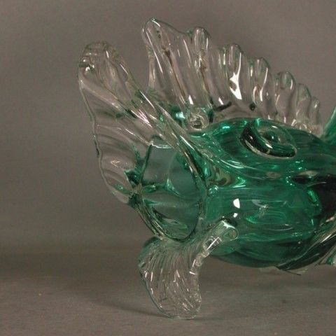 Big Glass Fish. Murano. Italy. 1960   1965 photo vintage