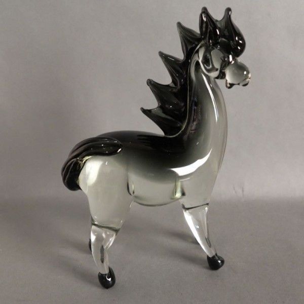 Murano Horse Made Of Glass Italy 1950   1960