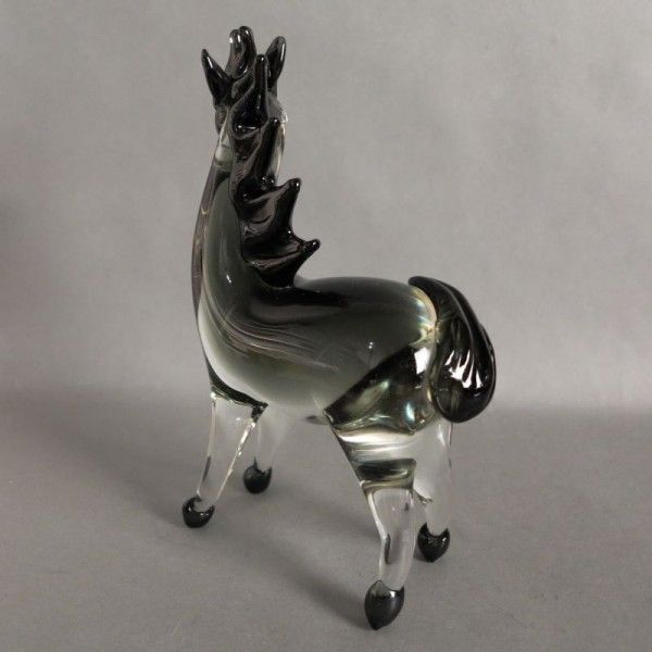 Murano Horse Made Of Glass Italy 1950   1960 photo for sale