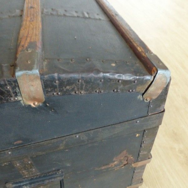 photo furniture Antique Chest   Trunk By Georg Theodor Zipf Freiburg. 1880   1900