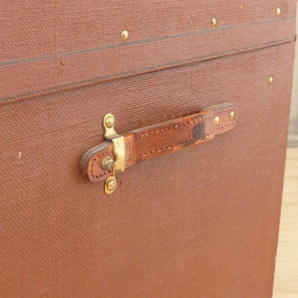 Antique Travel Suitcase. Germany 1900   1920 photo for sale