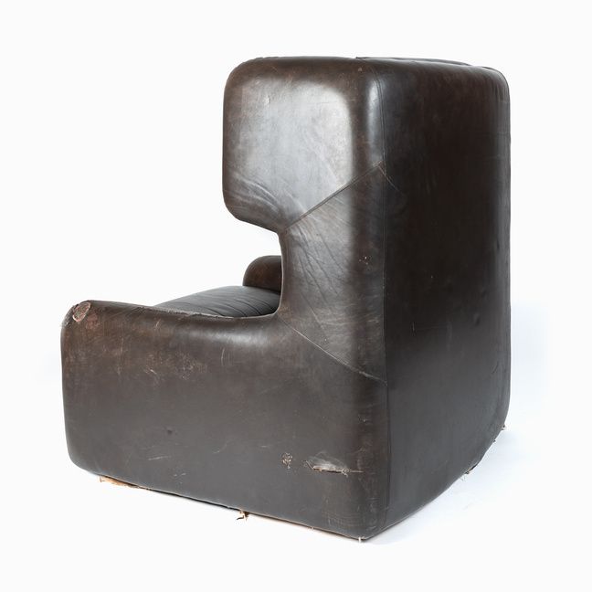Leather Armchair From Hotel Praha, Designed By Zbyněk Hřivnáč photo furniture
