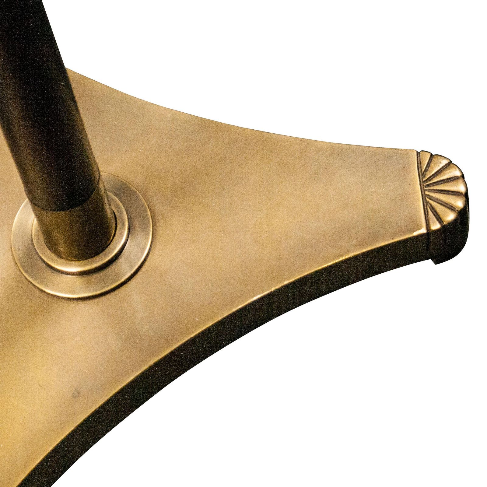 Mid Century Modern Mahogany Brass Floor Lamp, Italy, 1960 photo furniture
