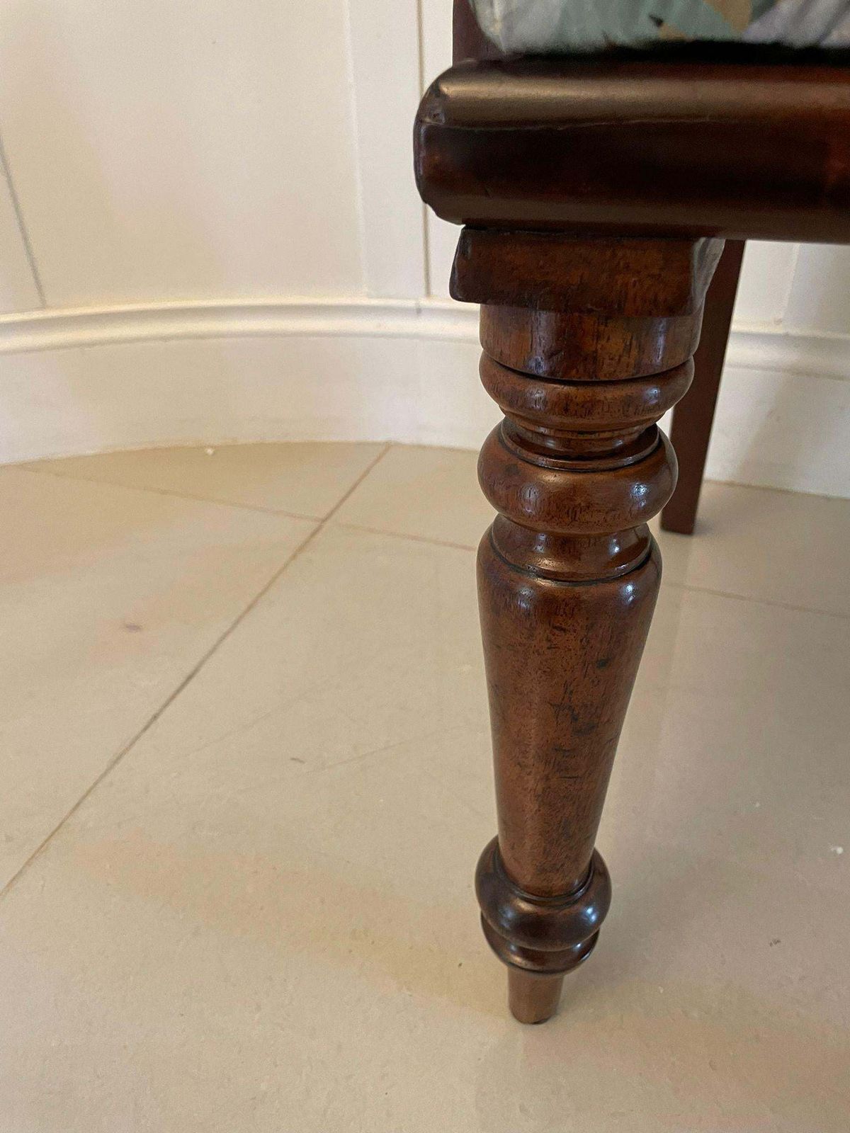 photo vinterior Antique Regency Quality Mahogany Desk Chair
