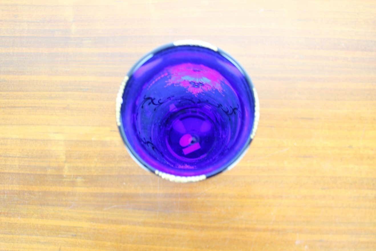 Czech Glass Vase By Novoborské Sklo, 1970s photo 216.0