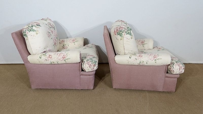 Pair Oflounge Armchairs, English Spirit , 20th Century photo Furniture