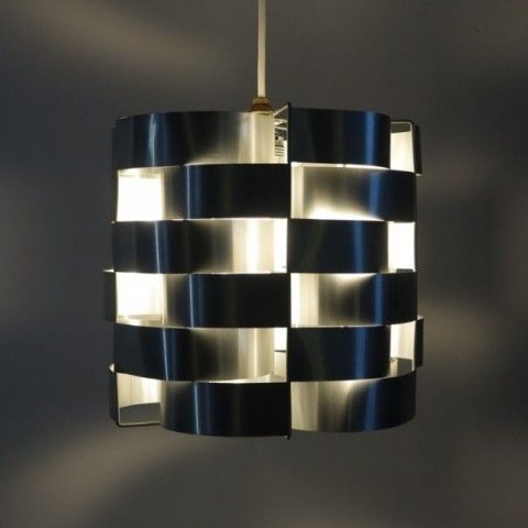 Design Aluminium Pendant. May Sauze. France. 1970.