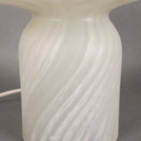 Glass Table Lamp In Mushroom Shape By Doria Leuchten. 1970   1975 photo Lighting