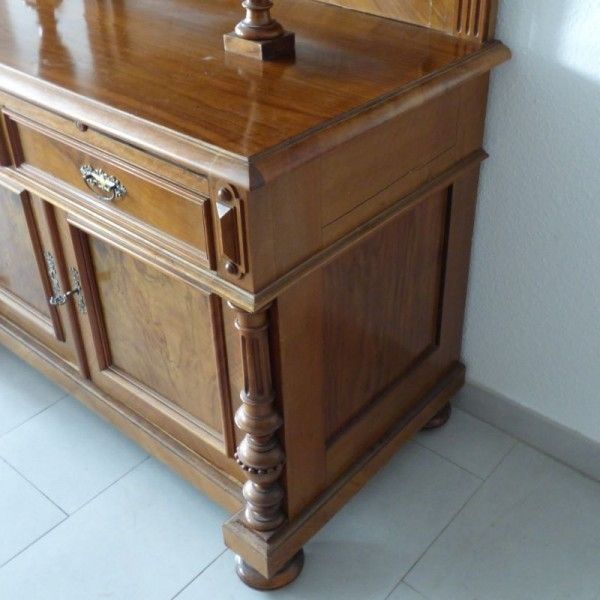 Furniture Antique Wilhelminian Buffet 1850   1880 photo