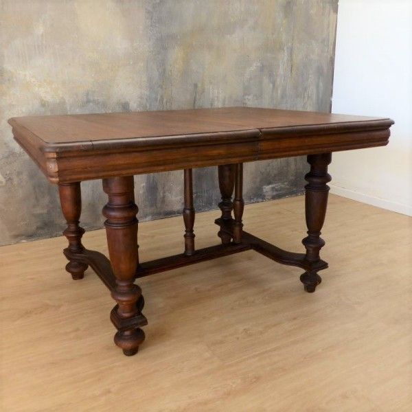 Antique Wilhelminian Dining Table 1850   1880  Extendable 310 Cm photo furniture