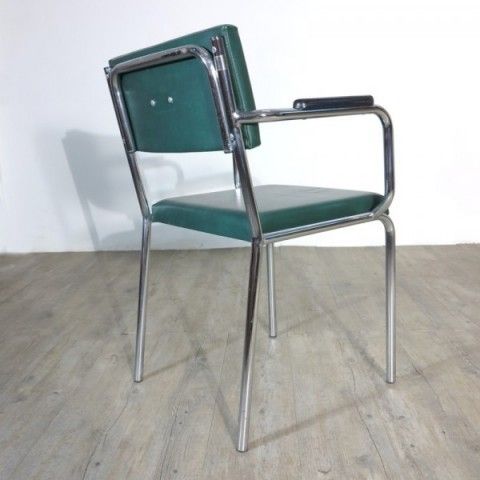 photo furniture Barber Chair 1950 1955, 1950s, Vintage