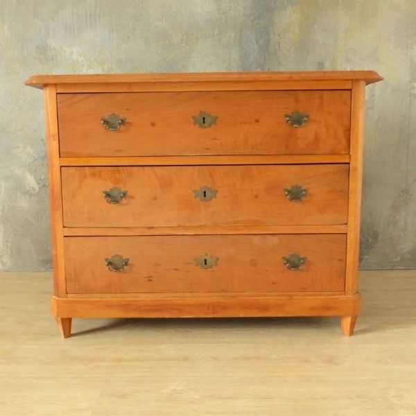 Biedermeier Chest With Three Drawers 1820 1850 photo vinterior