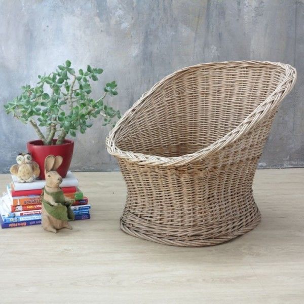Rattan Chair For Children, 1970s