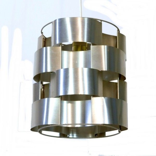 Aluminium Chandelier By Max Sauze. France 1970   1975 photo vintage