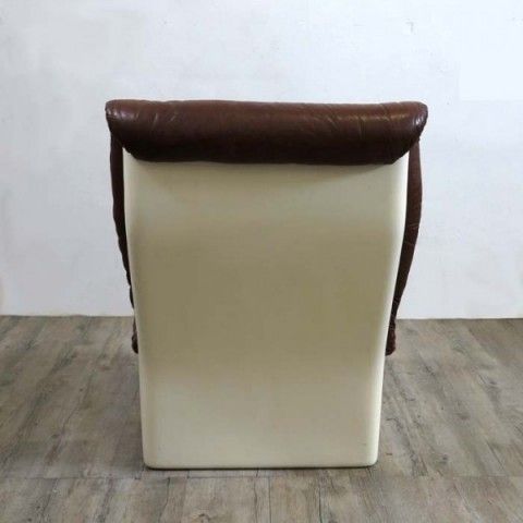 Lot Of Three Airborne Lounge Chairs With Ottoman photo vintage