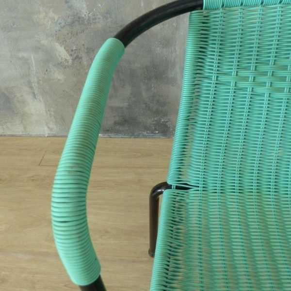 Green Seating Group Made Of Tubular Steel And Plastic  1960   1970 photo 521.0
