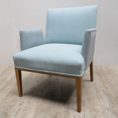 Vintage Armchair New Upholstered.