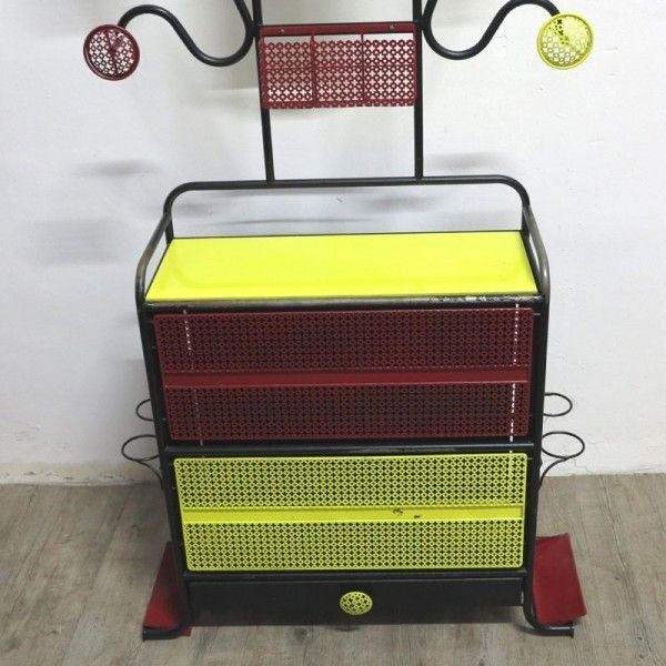 Vintage Coat Rack In The Style Of Mathieu Mategot. photo 739.0