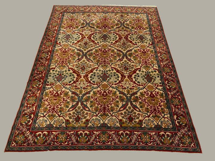 Xl Vintage Arts And Crafts, W Morris Style Rug 400x296 Cm photo for sale
