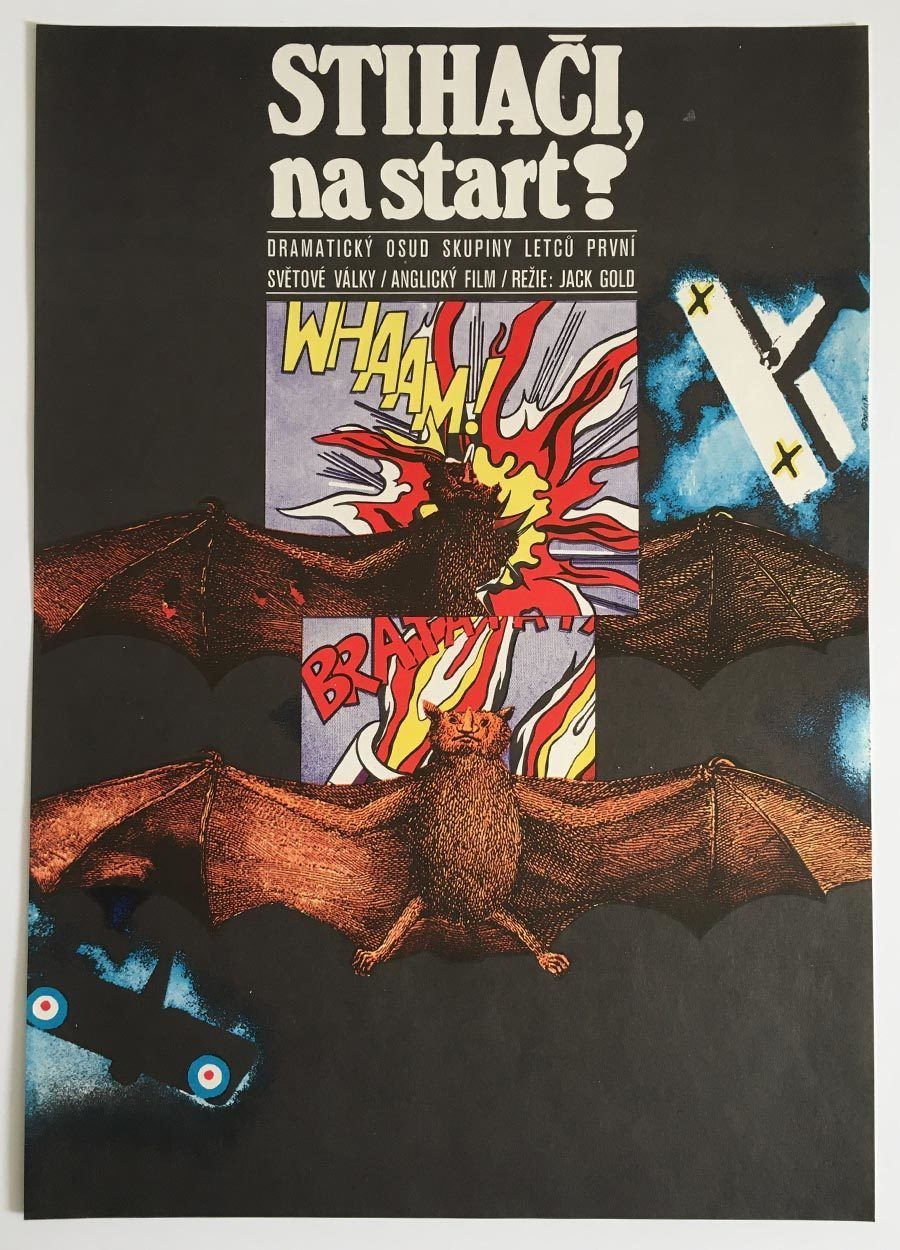 Movie Poster, Aces High, Zdeněk Ziegler, 1976