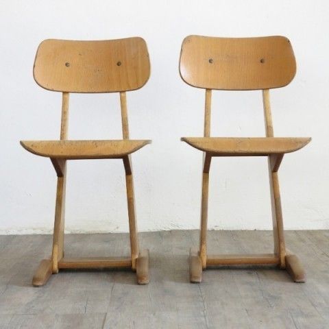 Casala Wood School Chair. Germany 1960   1970 photo 86.0