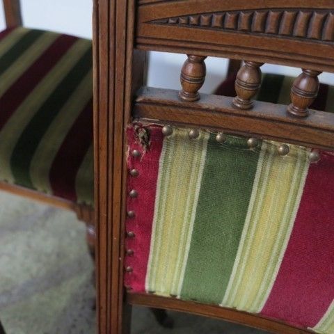Eight Antique Chairs By Urquhart & Adamson. Liverpool 1860   1880s. Set Of 8 photo Furniture
