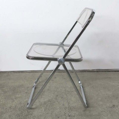 Italian Plia Folding Chair By Giancarlo Piretti For Castelli. 1970   1975 photo furniture