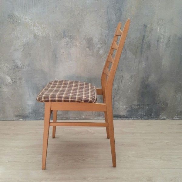 Four Vintage Chairs In Scandinavian Style. 1950   1960 photo vinterior
