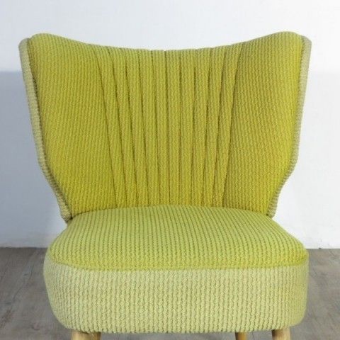 Vintage. Lemon Yellow Easychair photo furniture