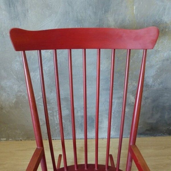 Vintage Wooden Rocking Chair. 1970   1979 photo 388.0
